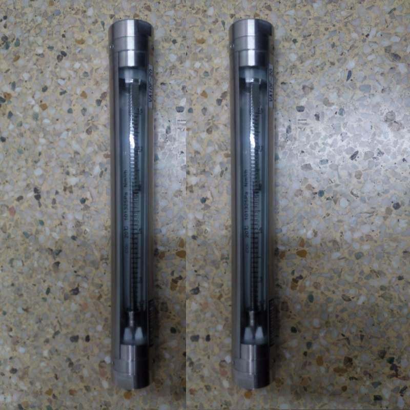 V30S-15全不锈钢玻璃转子流量计 G1/2内螺纹,长344mm玻璃管流量计