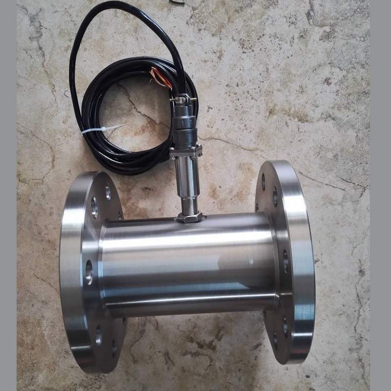 LWGY液体涡轮流量计传感器,不带现场显示输出脉冲信号涡轮流量计